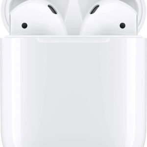 Apple AirPods (2nd Generation) Wireless Earbuds with Lightning Charging Case Included. Over 24 Hours of Battery Life, Effortless Setup. Bluetooth Headphones for iPhone