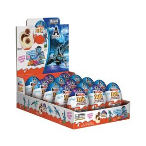 Kinder Joy 鸡蛋、奶油和巧克力威化饼 .内含 Avatar 玩具 .独立包装 .10.5 盎司 .散装 1 包 .15 个鸡蛋