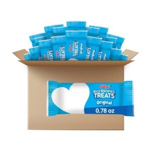 Rice Krispies Treats Marshmallow Snack Bars, Kids Snacks, School Lunch, Original (54 Bars)