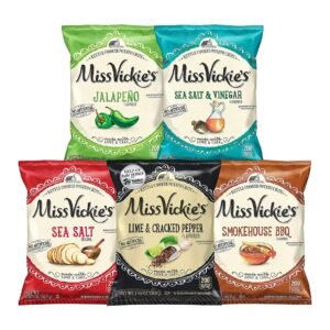 Miss Vickie's Kettle Cooked Potato Chip Variety Pack , 1.375 Ounce (Pack of 64)